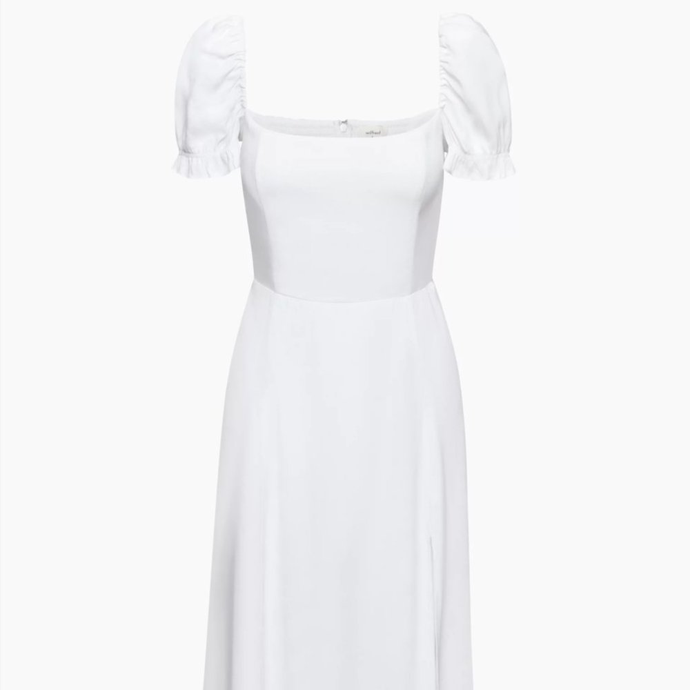 Wilfred Fannie Dress Aritzia White